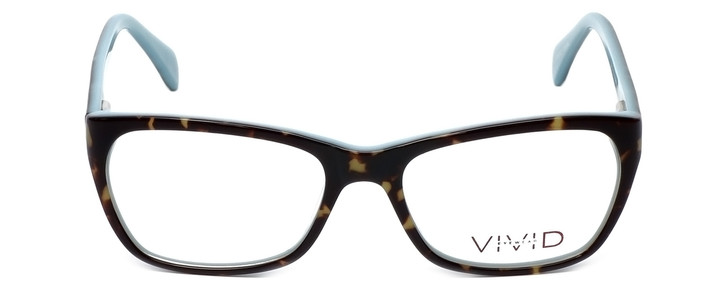 Calabria Splash Designer Eyeglasses SP60 in Demi-Blue :: Rx Single Vision