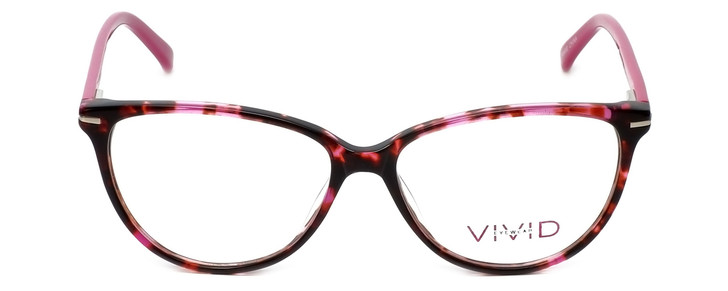 Calabria Viv Designer Eyeglasses 821 in Pink :: Rx Single Vision