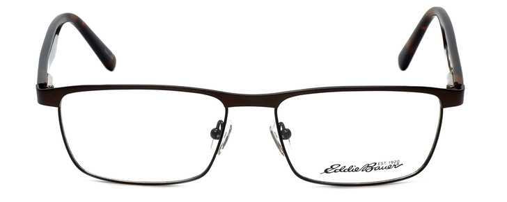 Eddie Bauer Designer Eyeglasses EB8384-Brown in Brown 56mm :: Rx Single Vision