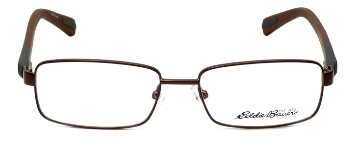 Eddie Bauer Designer Eyeglasses EB8397-Brown in Brown 53mm :: Rx Single Vision