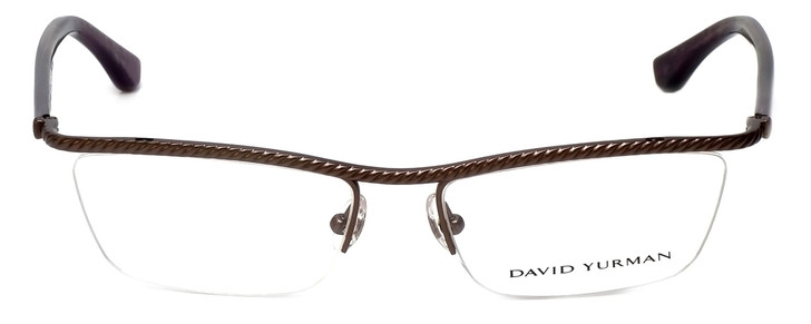 David Yurman Designer Eyeglasses DY043-00 in Gunmetal 53mm :: Rx Single Vision