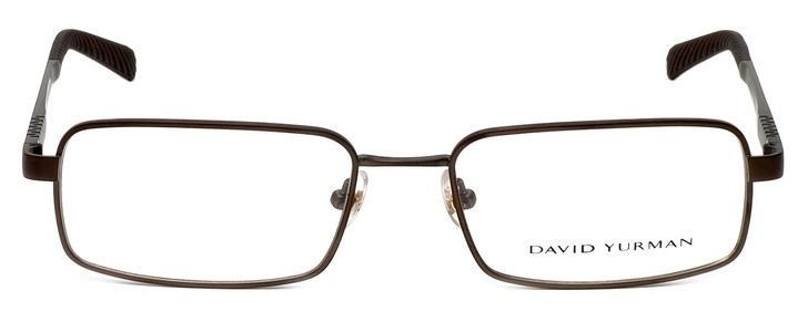 David Yurman Designer Eyeglasses DY619-02 in Brown 55mm :: Rx Single Vision