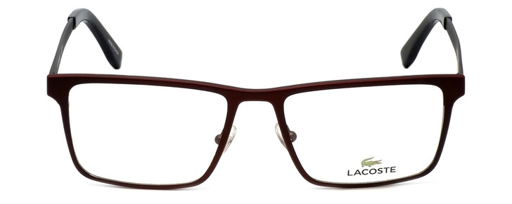 Lacoste Designer Eyeglasses L2199-210 in Brown 53mm :: Rx Single Vision