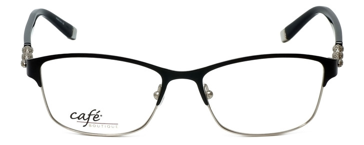 Silver Dollar Designer Eyeglasses CB1013 in Tuxedo 52mm :: Rx Single Vision