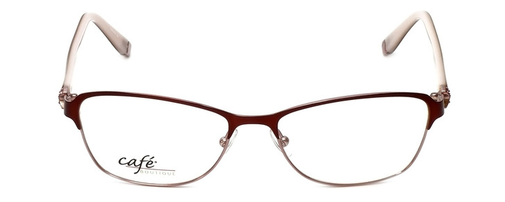 Silver Dollar Designer Eyeglasses CB1025 in Wine 53mm :: Rx Single Vision