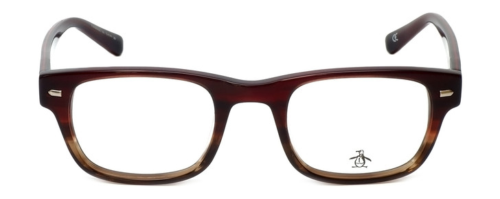 Original Penguin Designer Eyeglasses The Greer in Burgundy 49mm :: Rx Single Vision