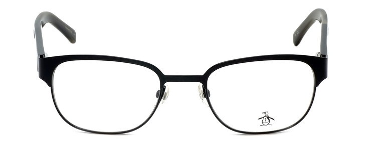 Original Penguin Designer Eyeglasses The Tinsley in Black 48mm :: Rx Single Vision