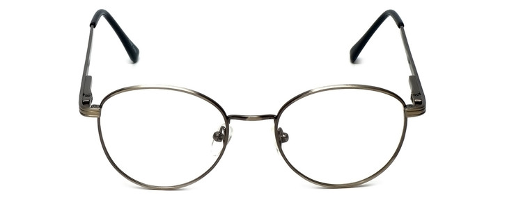 Flex Collection Designer Eyeglasses FL-43 in Ant-Pewter 48mm :: Rx Single Vision