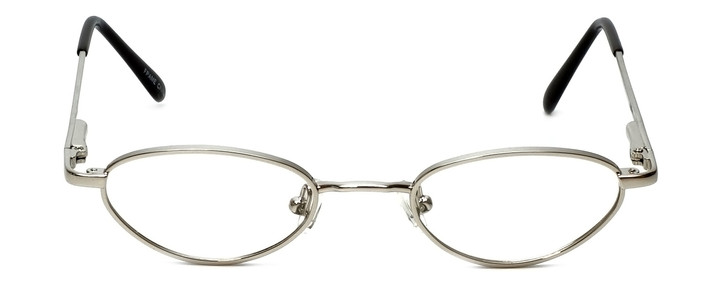 Flex Collection Designer Eyeglasses FL-75 in Chrome 41mm :: Rx Single Vision