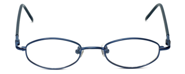 FlexPlus Collection Designer Eyeglasses Model 96 in Blue 43mm :: Rx Single Vision