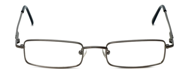 FlexPlus Collection Designer Eyeglasses Model 112 in Gunmetal 48mm :: Rx Single Vision