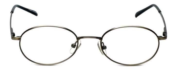 MetalFlex Designer Eyeglasses Model M in Ant-Pewter 48mm :: Rx Single Vision