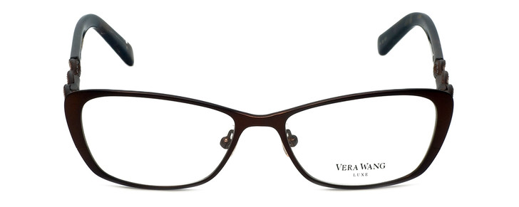 Vera Wang Designer Eyeglasses Spica in Brown 50mm :: Rx Single Vision