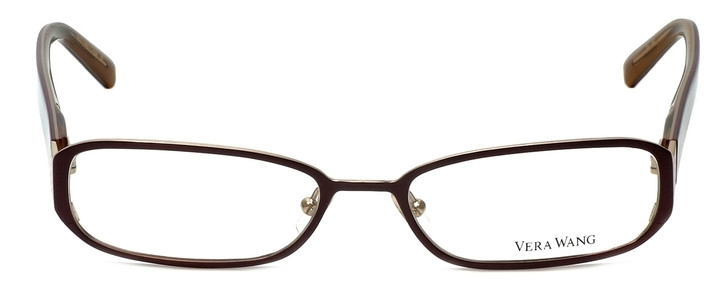 Vera Wang Designer Eyeglasses V029 in Burgundy  52mm :: Rx Single Vision