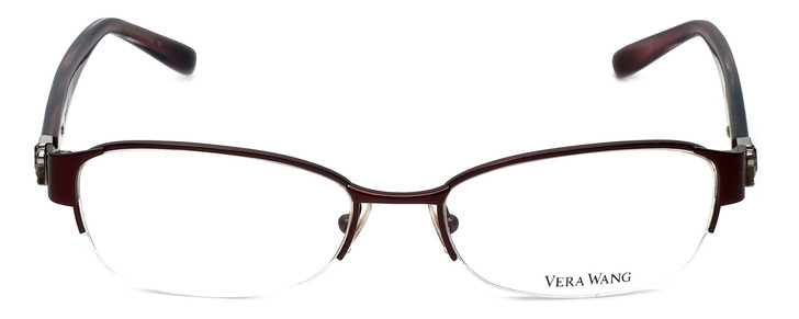 Vera Wang Designer Eyeglasses V078 in Burgundy 52mm :: Rx Single Vision