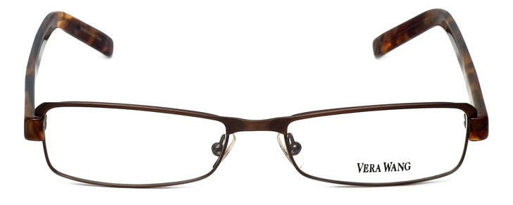 Vera Wang Designer Eyeglasses V085 in Brown 52mm :: Rx Single Vision