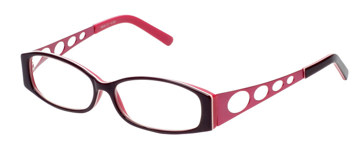 Calabria Designer Eyeglasses 808 Wine :: Progressive