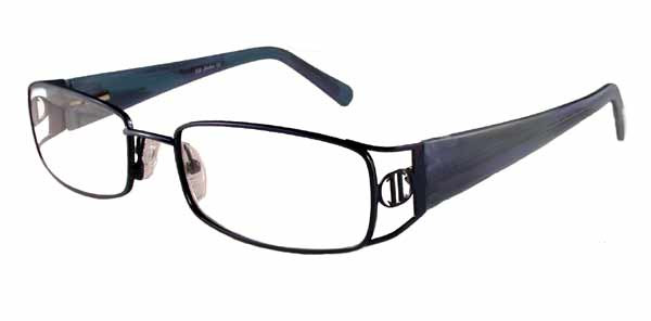 Calabria Designer Eyeglasses 826 Blue :: Progressive