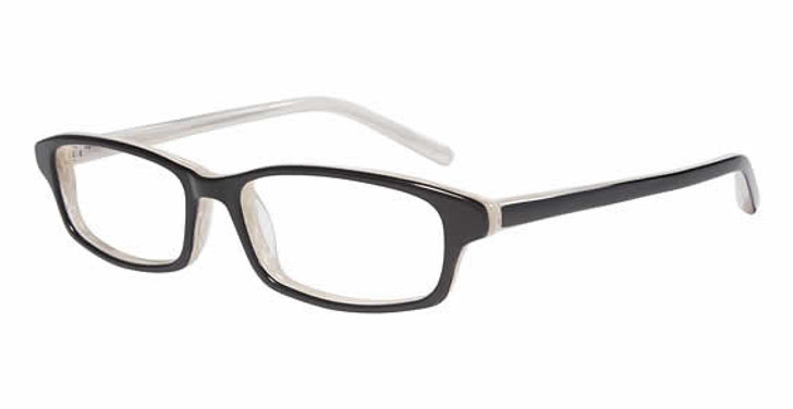 Jones NY Designer Eyeglasses J739 in Black-Horn :: Progressive