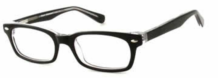 Marc Hunter Designer Eyeglasses 7292 in Black-Crystal :: Progressive