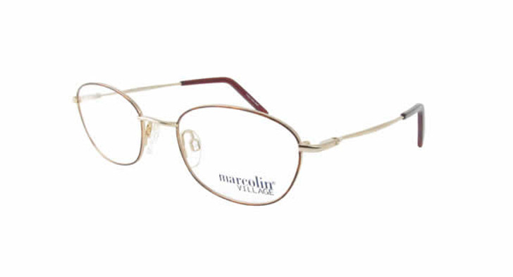 Marcolin Designer Eyeglasses 6716 49  mm in Gold-Tortoise :: Progressive