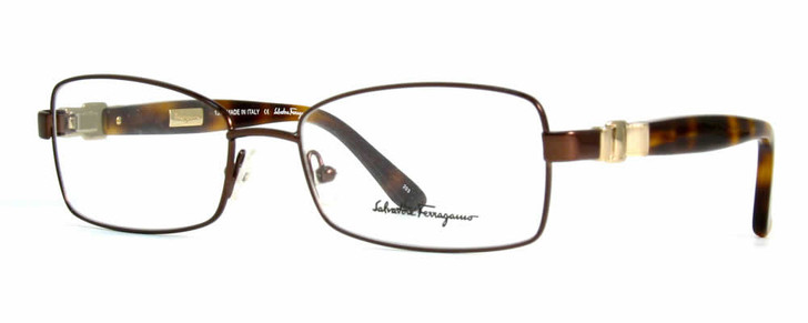 Salvatore Ferragamo Designer Eyeglasses 2107 in Tortoise :: Progressive