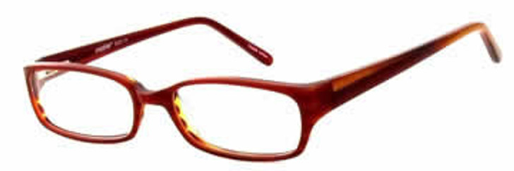 Seventeen Designer Eyeglasses 5323 in Red :: Progressive