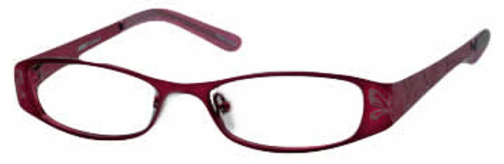 Seventeen Designer Eyeglasses 5335 in Burgundy :: Progressive