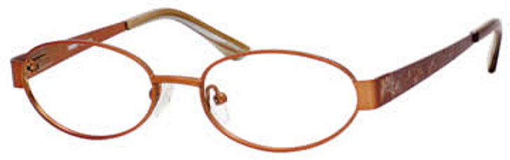 Seventeen Designer Eyeglasses 5353 in Brown :: Progressive