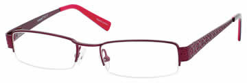 Seventeen Designer Eyeglasses 5357 in Burgundy :: Progressive