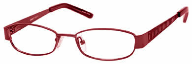 Seventeen Designer Eyeglasses 5363 in Burgundy :: Progressive