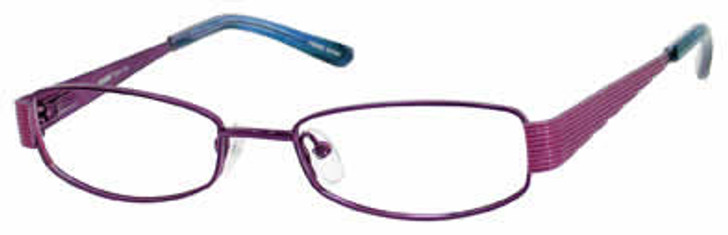 Seventeen Designer Eyeglasses 5374 in Lilac :: Progressive