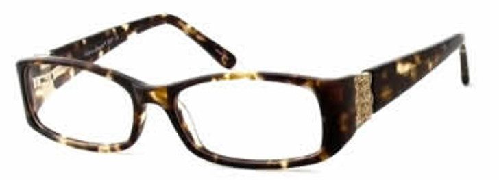 Valerie Spencer Designer Eyeglasses 9237 in Tortoise :: Progressive