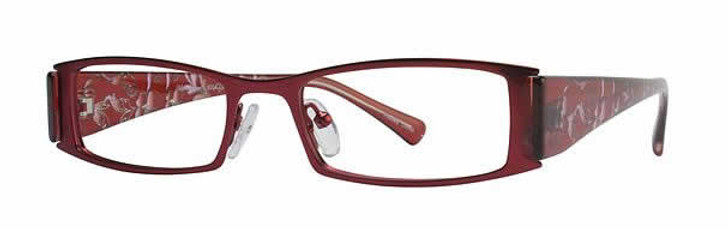 Valerie Spencer Designer Eyeglasses 9204 in Ruby :: Progressive