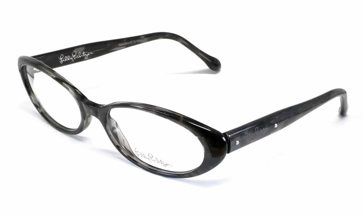 Lilly Pulitzer Designer Eyeglasses Lynne in Black :: Progressive