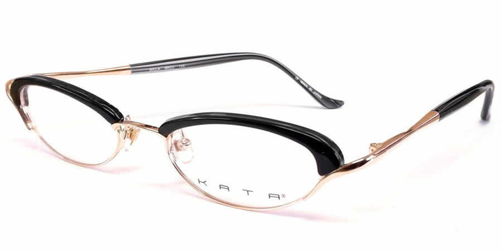 Kata Designer Eyeglasses 247 Bella in Smoke Horn :: Progressive