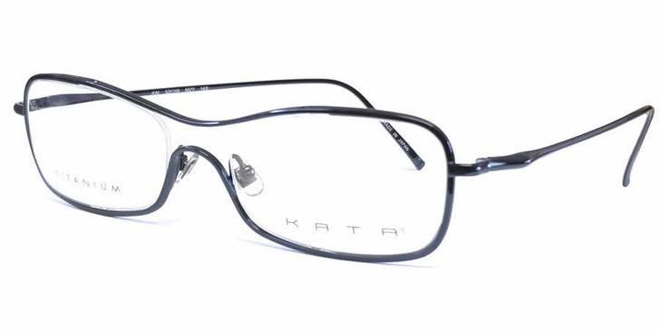 Kata Designer Eyeglasses 232 Kai in Navy :: Progressive