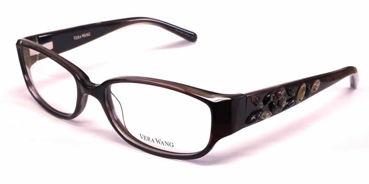 Vera Wang Designer Eyeglasses V088 in Ruby :: Progressive