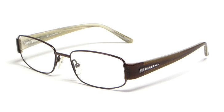 Calabria Viv 5007 Designer Eyeglasses in Brown :: Progressive