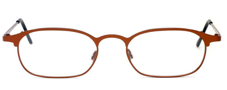 Harry Lary's French Optical Eyewear Neals Eyeglasses in Satin Rust (882) :: Progressive