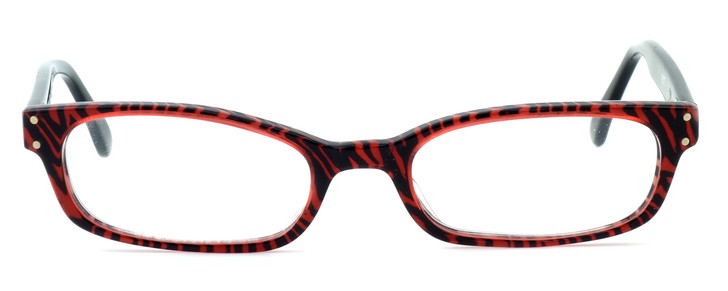 Harry Lary's French Optical Eyewear Pitt in Red & Black Striped (909) :: Progressive