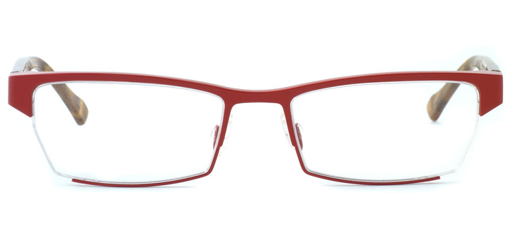 Harry Lary's French Optical Eyewear Utopy in Red Tortoise (360) :: Progressive