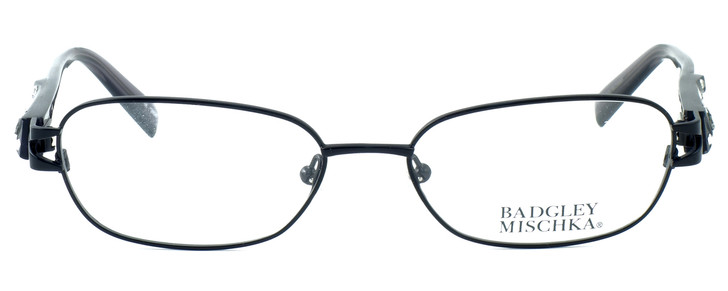 Badgley Mischka Marielle Designer Eyeglasses in Black :: Progressive