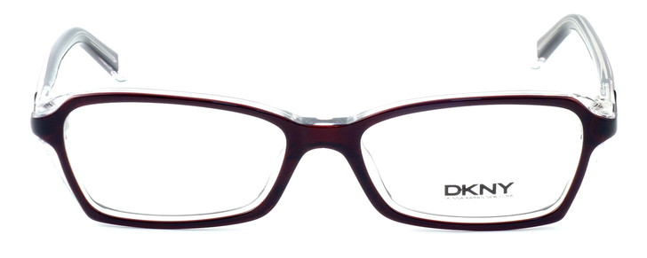 DKNY Donna Karan New York Designer Optical Eyeglasses DY4618-3417 in Bordeaux Crystal :: Progressive