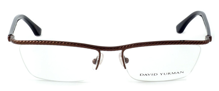 David Yurman Designer Eyeglasses DY043 in Brown (02) :: Progressive