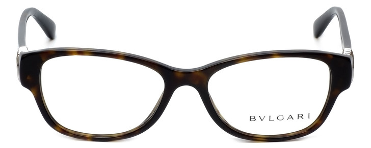 Bvlgari Designer Eyeglasses 4078B-504 in Dark Havana 51mm :: Progressive