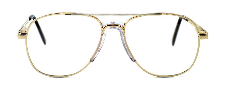 Fashion Optical Designer Eyeglasses Michael in Gold 48mm :: Progressive