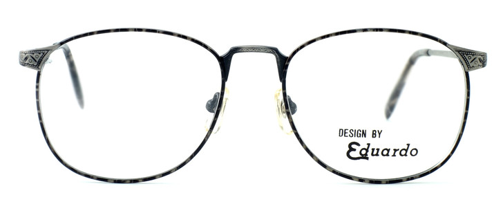 Fashion Optical Designer Eyeglasses E2038 in Grey Demi & Antique Pewter 51mm :: Progressive