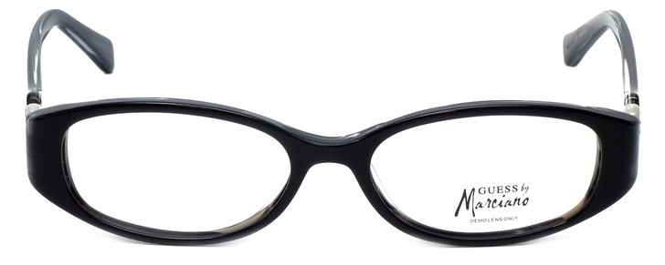 Guess by Marciano Designer Eyeglasses GM186-BKWT in Black :: Progressive