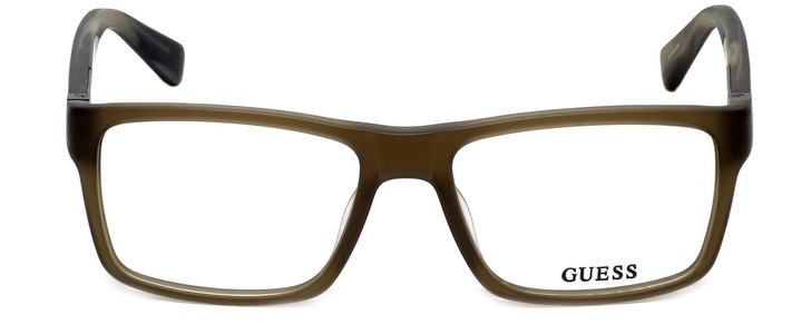 Guess Designer Eyeglasses GU1809-MOL in Matte-Olive :: Progressive